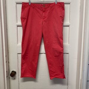 Khakis by gap WOMENS capri size 12/31R coral color
